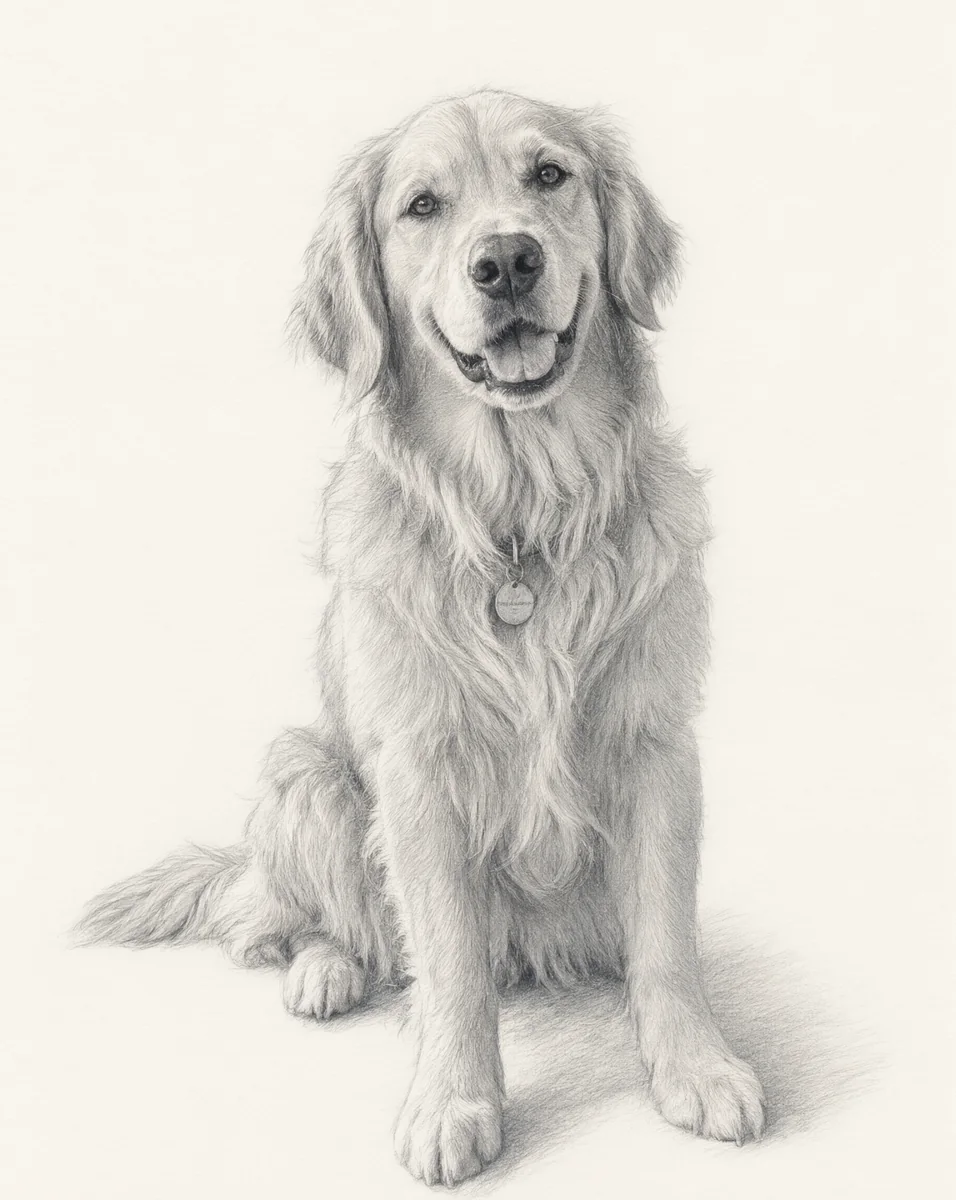 SketchMe 实际生成宠物无背景版